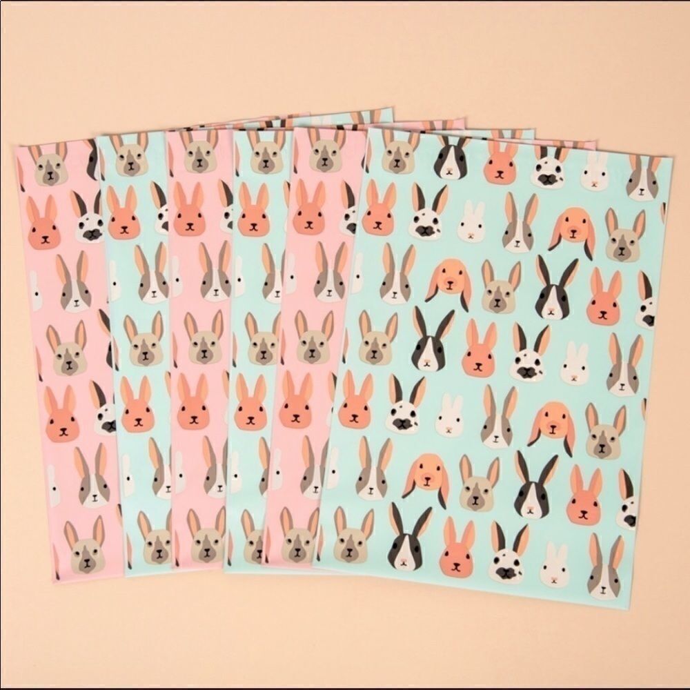 Poly Mailers MIX 10x13 14.5x19x4 14x17 35 pieces 35 stickers